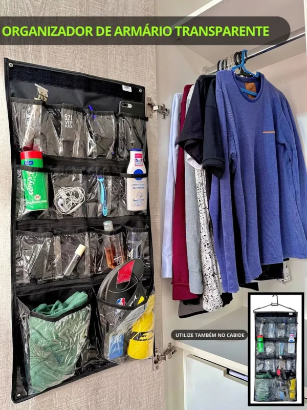 Organizador de Armário Militar Porta Objetos e Sapateira - Imagem 3