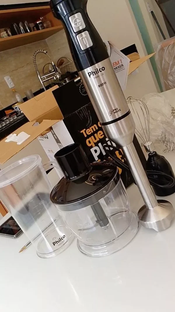 Mixer Philco PMX2000 3 em 1 Inox 800W - Imagem 3