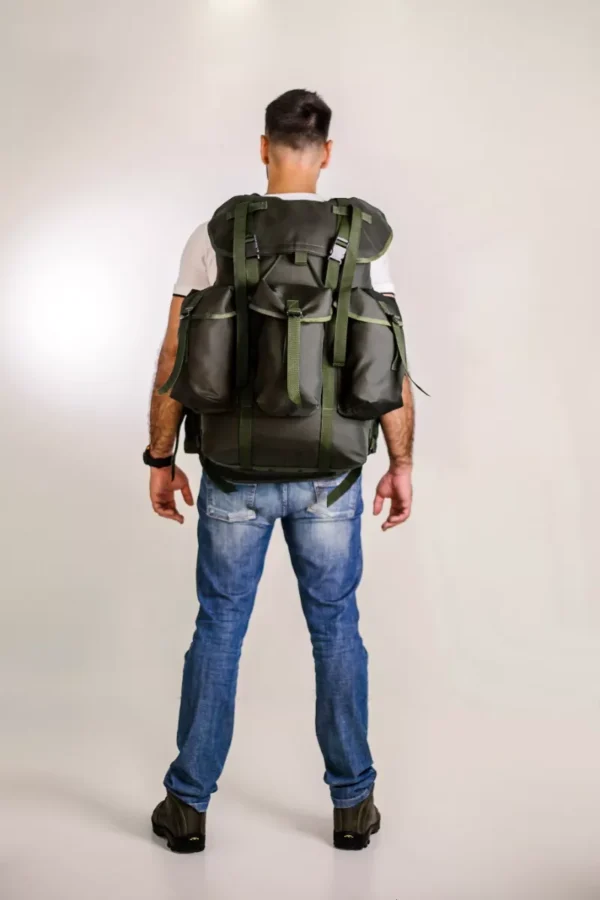 Mochila de Média Capacidade Sem Armação – Padrão Exército Brasileiro - Imagem 3