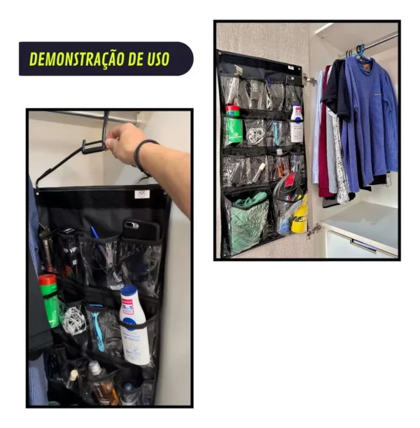 Organizador de Armário Militar Porta Objetos e Sapateira - Imagem 4