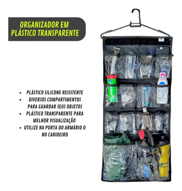 Organizador de Armário Militar Porta Objetos e Sapateira - Imagem 5