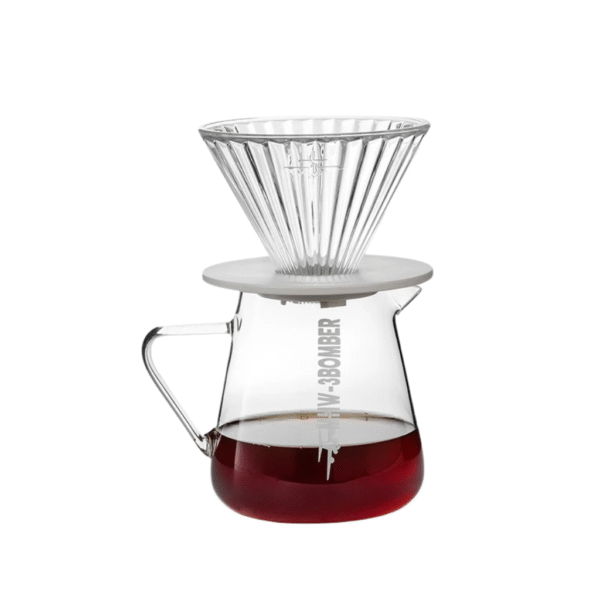 Servidor de Café em Vidro com Gargalo Precisão Pour Over - MHW-3BOMBER 500ml