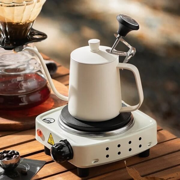 CoffeeMaster Chaleira Pour Over com Pescoço de Cisne e Revestimento Teflonado (600ml) - Imagem 3