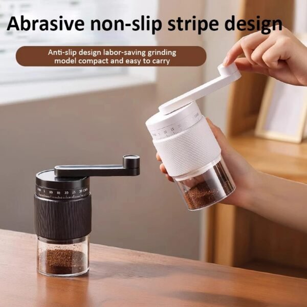 Moedor de Café Manual com 35 Engrenagens Ajustáveis - Imagem 4