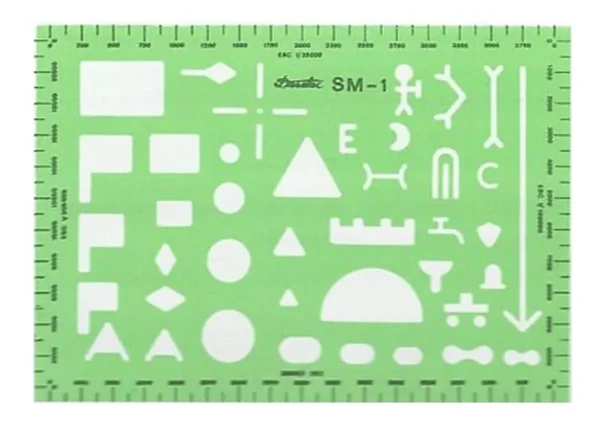 Gabarito de Símbolos Militares SM-1 - Trident - Imagem 4