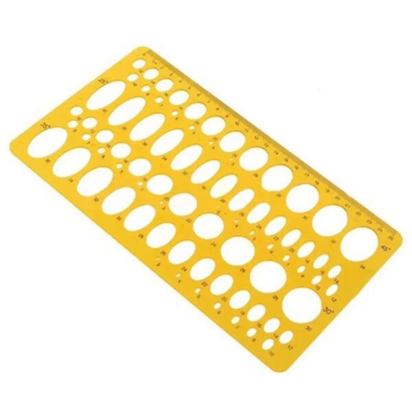 Régua Mecânica Oval Redonda – Elipse 21cm/25cm - Imagem 4